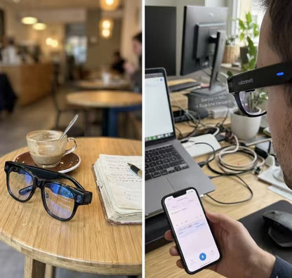 AI Vision Smart Glasses™—Real-time Translation, Camera, Music, and AI Assistant