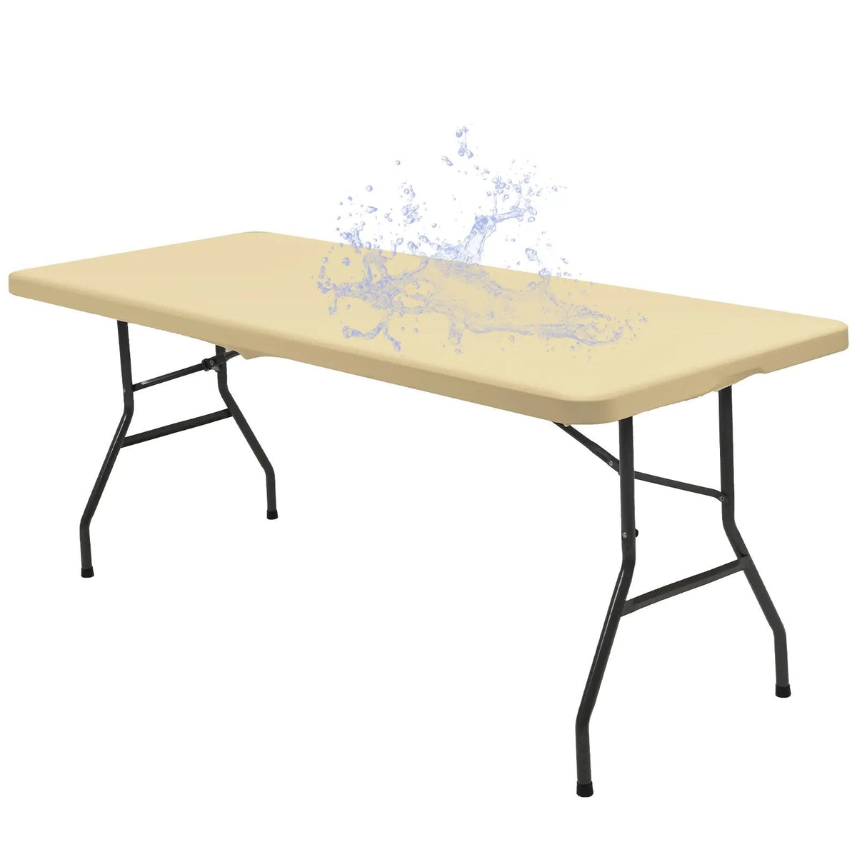 Stretch Spandex Table Cover – Perfect Fit for 4ft/5ft/6ft/8ft Tables