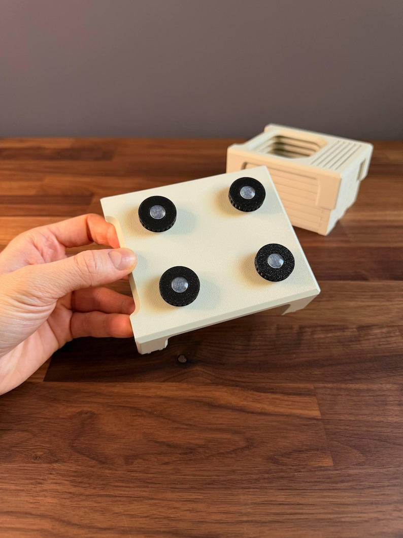 🔥Hot sale 49% off🔥 Floppy Disk Retro Tech Coaster Holder - w/8 Floppy Disc