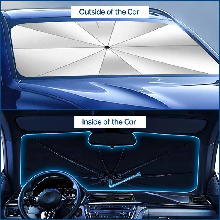 🔥Last Day 50% OFF - 2026 Upgraded Car Windshield Sun Shade Umbrella