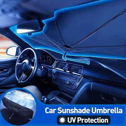 🔥Last Day 50% OFF - 2026 Upgraded Car Windshield Sun Shade Umbrella
