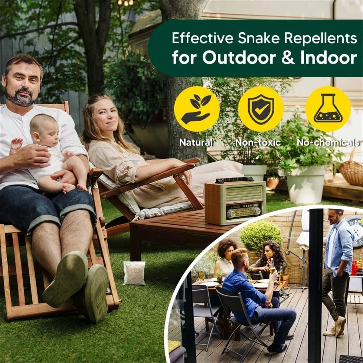 🔥Hot sale 49% off 🔥Snakes & Lizards Repellent Pouches