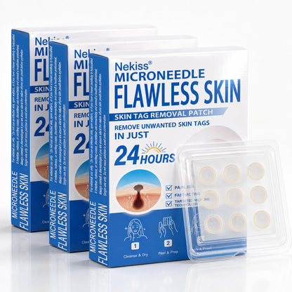 👩‍⚕️👪 𝐎𝐟𝐟𝐢𝐜𝐢𝐚𝐥 𝐒𝐭𝐨𝐫𝐞 | 𝑵𝐞𝒌𝐢𝐬𝐬® 🌿 𝐁𝐨𝐭𝐚𝐧𝐢𝐜𝐚𝐥 𝐌𝐢𝐜𝐫𝐨𝐧𝐞𝐞𝐝𝐥𝐞 𝐇𝐲𝐝𝐫𝐨𝐜𝐨𝐥𝐥𝐨𝐢𝐝 𝐏𝐚𝐭𝐜𝐡 (𝐅𝐨𝐫 𝐒𝐤𝐢𝐧 𝐓𝐚𝐠𝐬, 𝐒𝐦𝐚𝐥𝐥 𝐒𝐤𝐢𝐧 𝐆𝐫𝐨𝐰𝐭𝐡𝐬, 𝐖𝐚𝐫𝐭𝐬, 𝐌𝐨𝐥𝐞𝐬, 𝐀𝐠𝐞 𝐒𝐩𝐨𝐭𝐬 & 𝐏𝐢𝐠𝐦𝐞𝐧𝐭𝐚𝐭𝐢𝐨𝐧 𝐂𝐨𝐧𝐜𝐞𝐫𝐧𝐬)