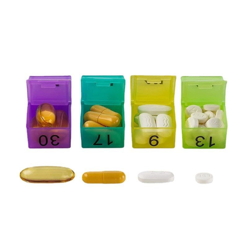 🔥Last Day Sale 60% OFF⏰💊📅 Daily 31-Day Pill Organizer Travel Case – 🔒📦